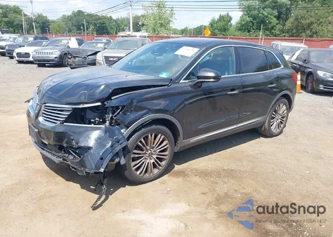 2016 Lincoln Mkx Reserve из США, поврежденный, VIN 2LMPJ8LR7GBL58970